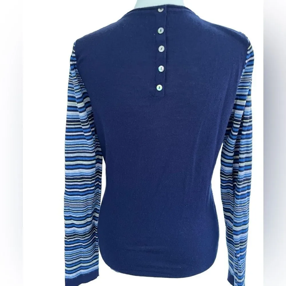 KEW • 159 Extra Fine Pure Merino Wool Sweater, size S